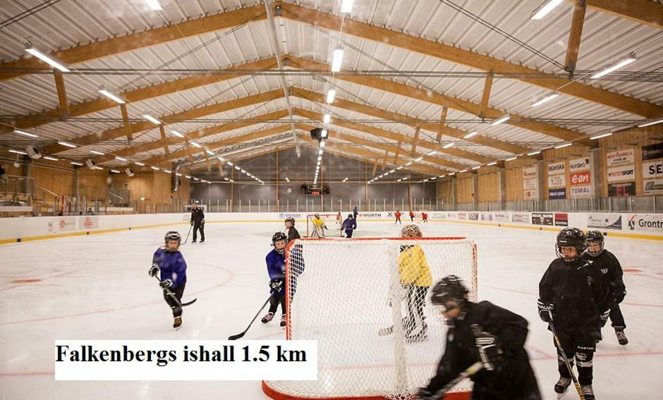 Lägenhet i Falkenberg Buitenkant foto